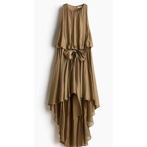 H&M ~Voluminous Tie-Detail Dress (Nwot)
